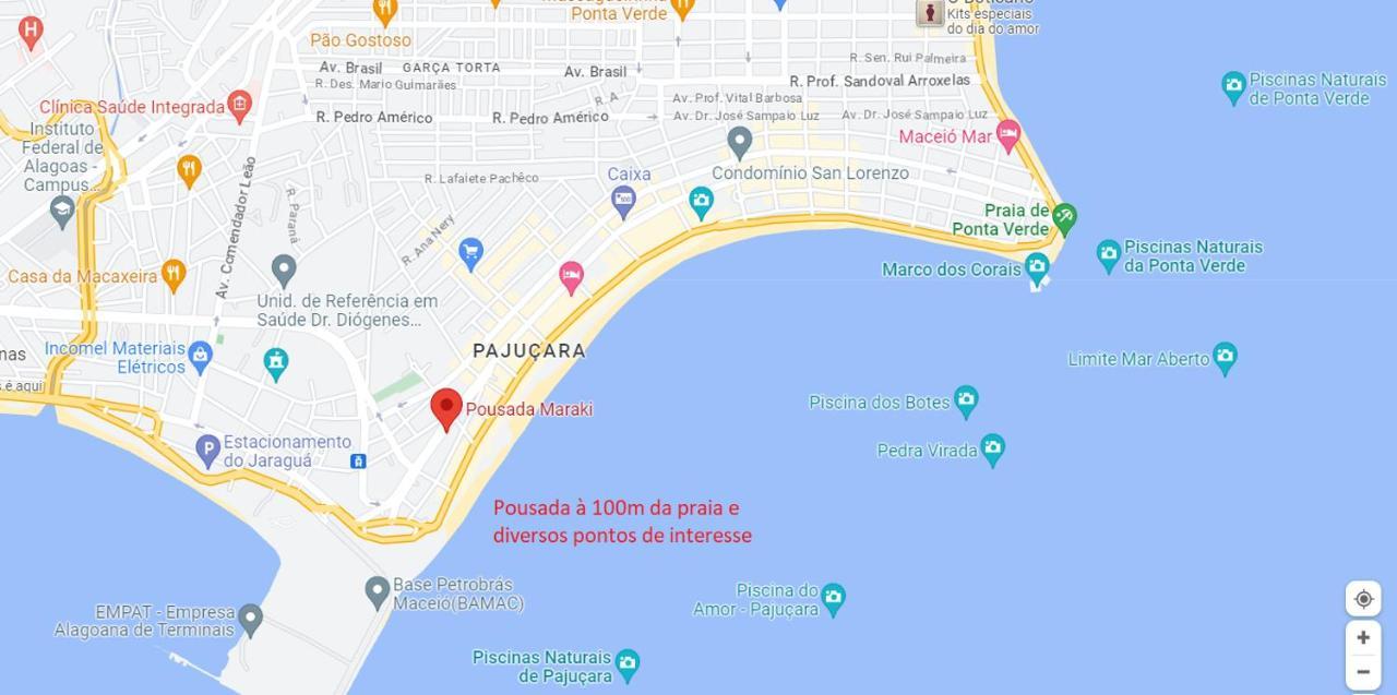 Pousada Maraki Масейо Екстер'єр фото